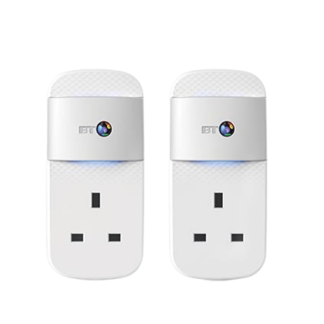 BT Mini Connectors v2 VERSION 2 1000Mbps 1GB Powerline Adapters Pair